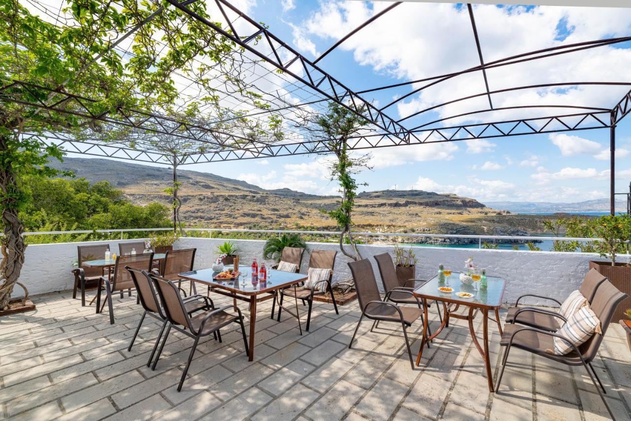 Apostolos Rooms Линдос Экстерьер фото